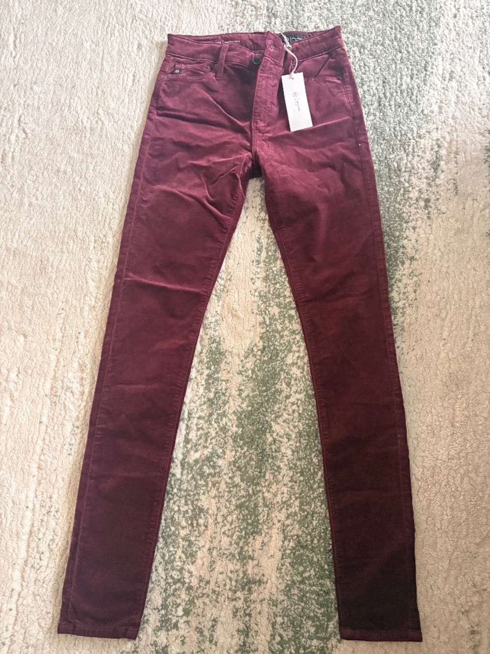 NWT AG Jeans - Velvet Skinny Jeans